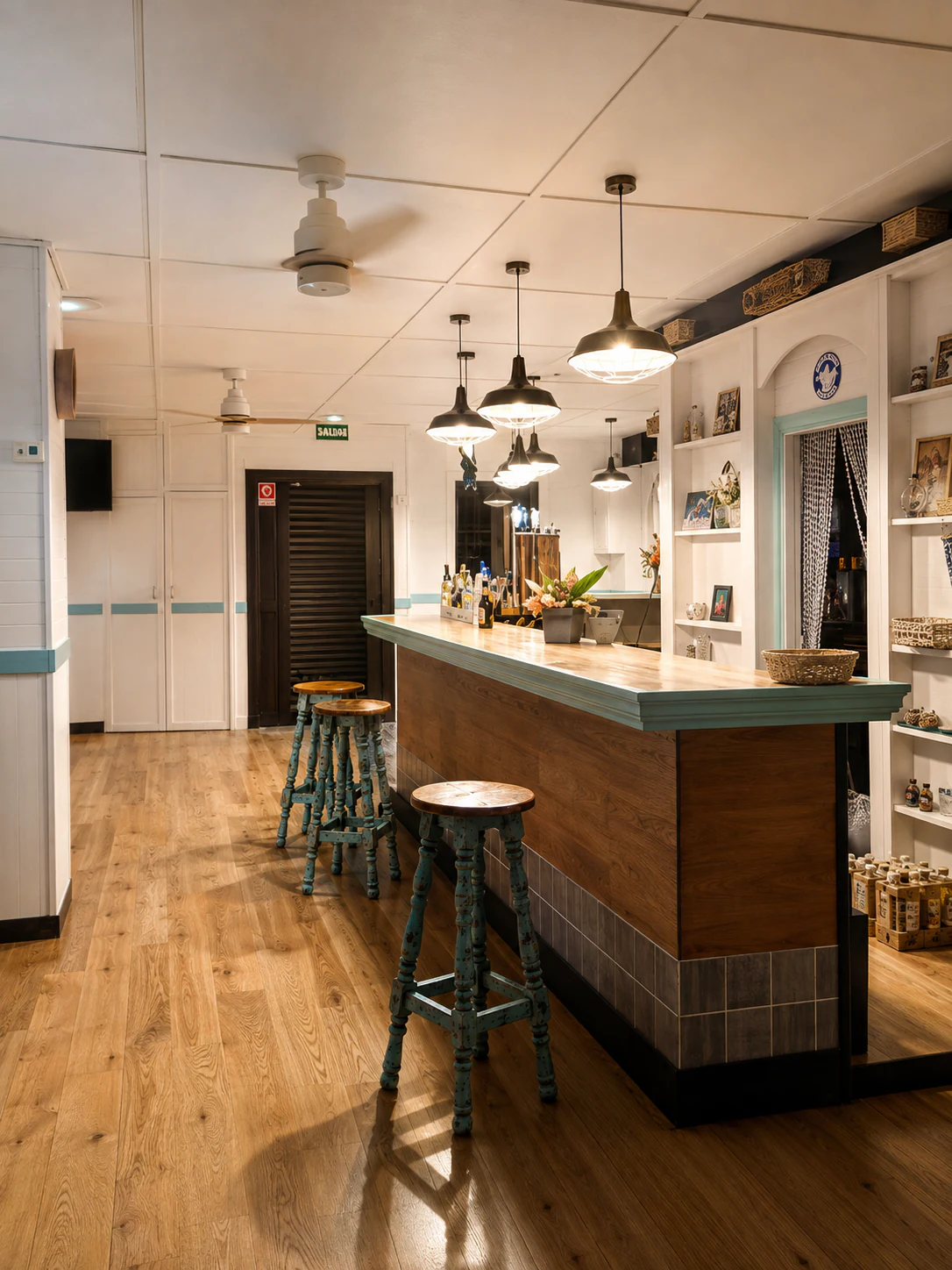 Interior de Alaia Smash Burgers en Loredo